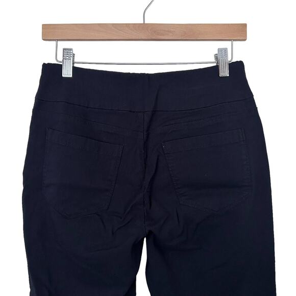 Soft Surroundings Black Pull On Cropped Pants Sz PS - Picture 5 of 6